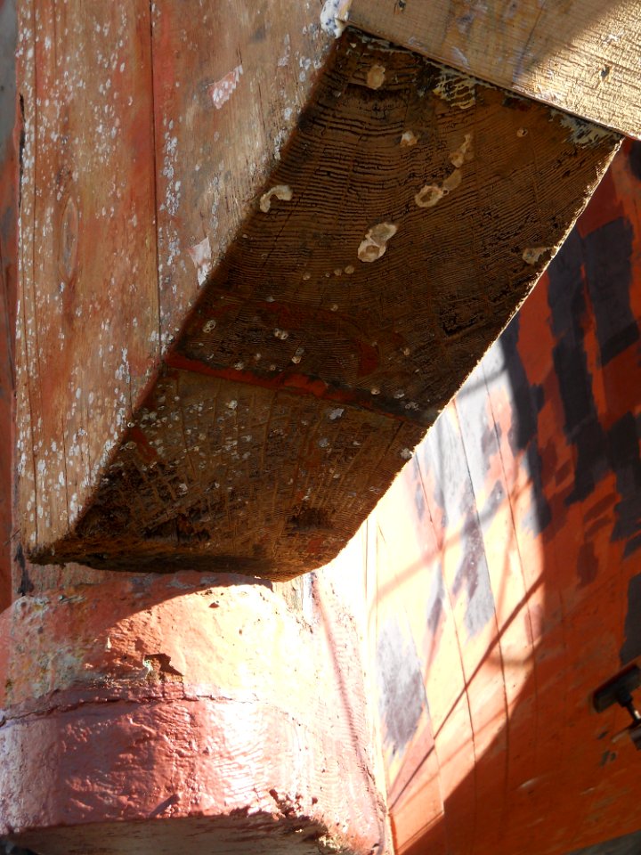 Rudder of C.A. Thayer