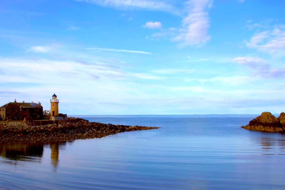 The Old Lighthouse Portpatrick Harbour