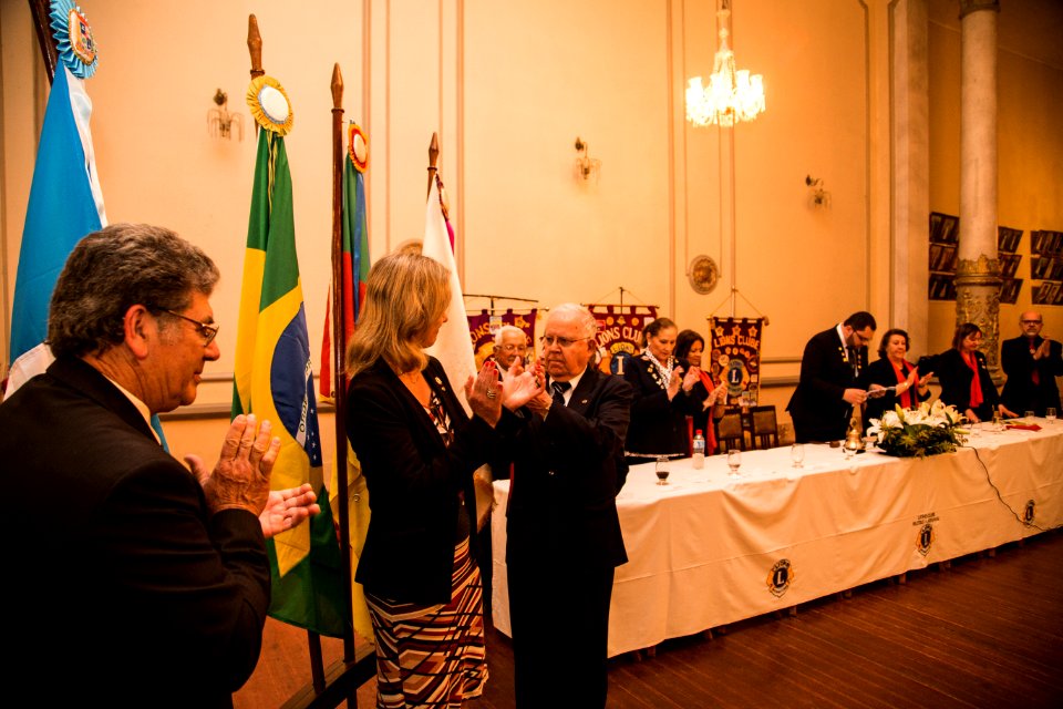 23.10.2018 - Prefeita Paula Mascanhenhas no evento de Assembléia geral festiva conjunta com os Lions Clubes Pelotas Centro, Núcleo Baronesa e Norte  - Foto: Gustavo Vara
