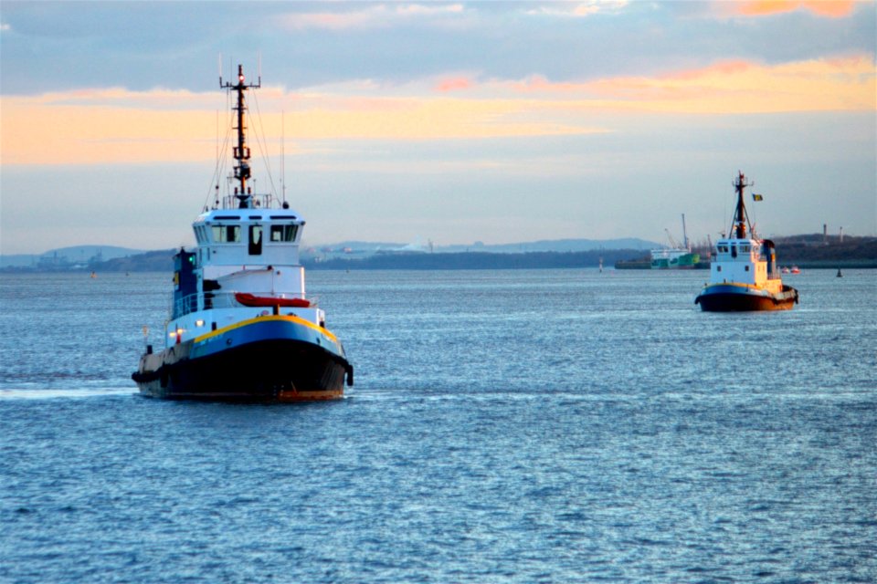 Tug Boats on the Mersey