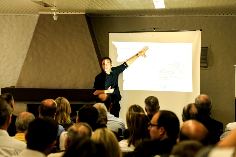 10.10.2018 - São Lourenço do Sul/RS 16:00 - Prefeita Paula Mascarenhas acompanha  a apresentação do relatório de oportunidades para o desenvolvimento do turismo da região sul do RS - Foto: Gustavo Vara