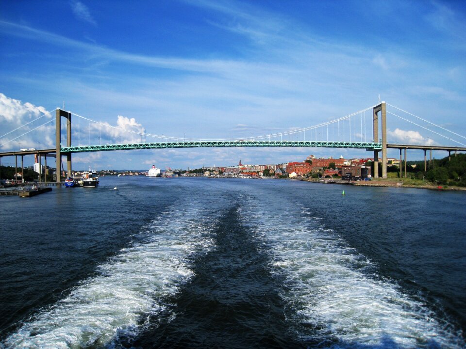 Suspension bridge bridge river