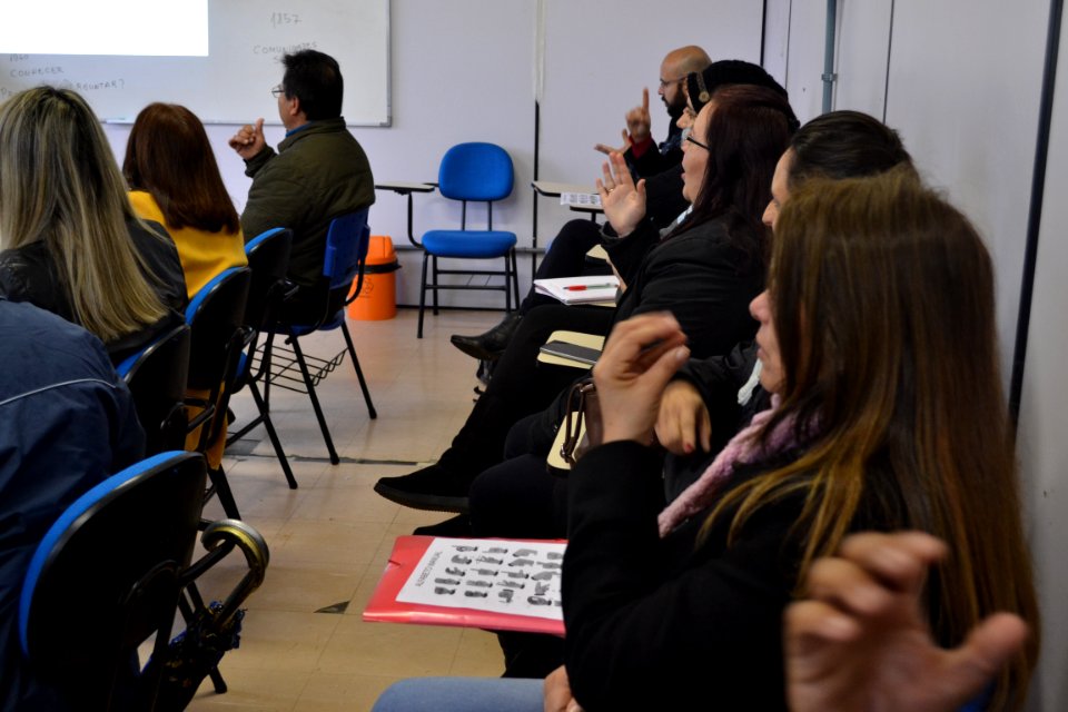 22.08.2018 - Secretaria de Governo - Curso de libras - Foto Marcel Ávila