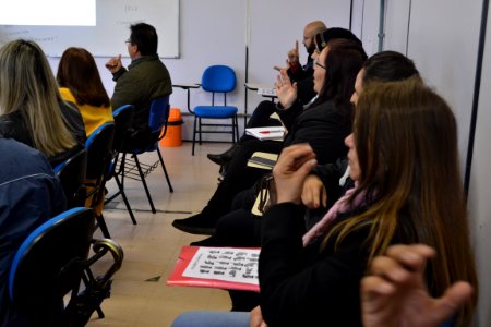 22.08.2018 - Secretaria de Governo - Curso de libras - Foto Marcel Ávila