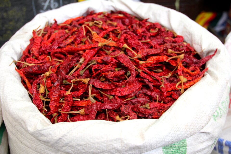 Saffron powder bags