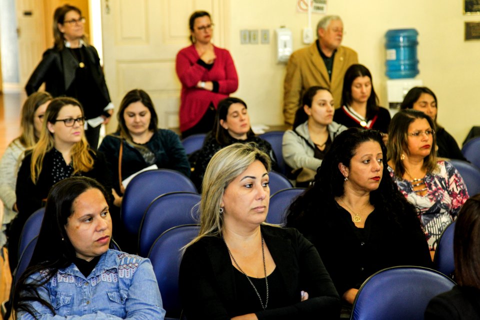 03.10.2018 - Prefeita Paula Mascarenhas e o vice Idemar Barz em acolhida aos novos servidores no Paço Municipal - Foto: Gustavo Vara