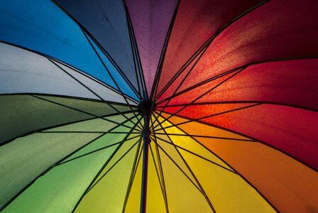 Color pattern umbrella