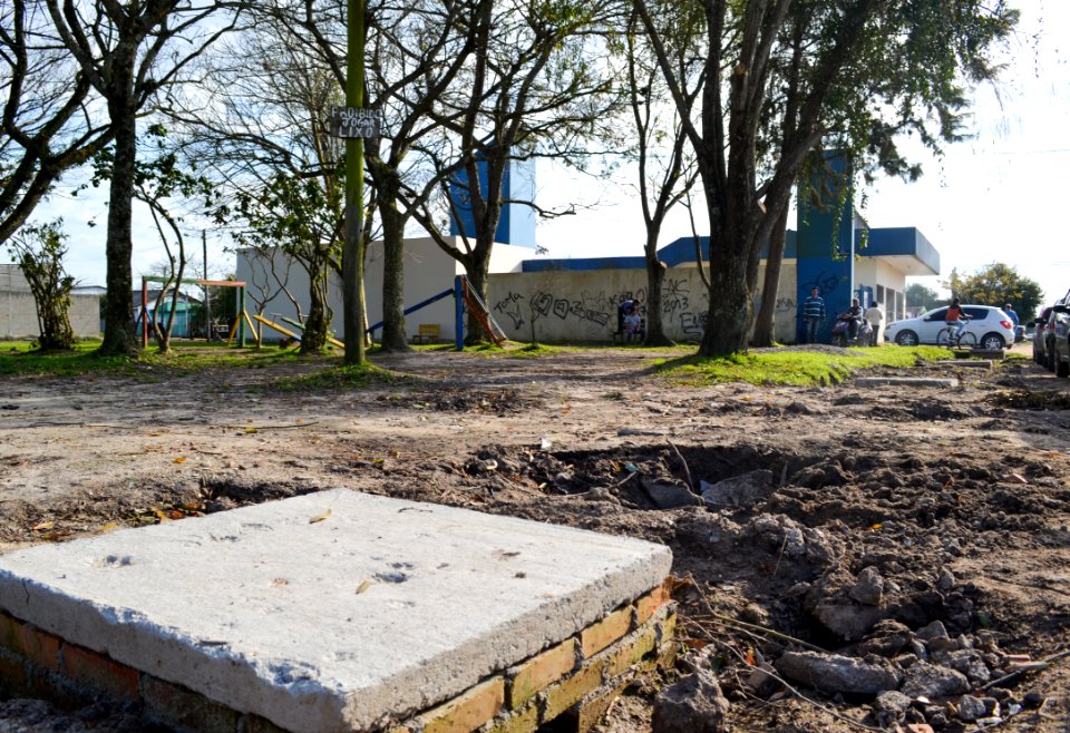 29.08.2018 - Revitalização da praça Py Crespo - Foto Michel Corvello