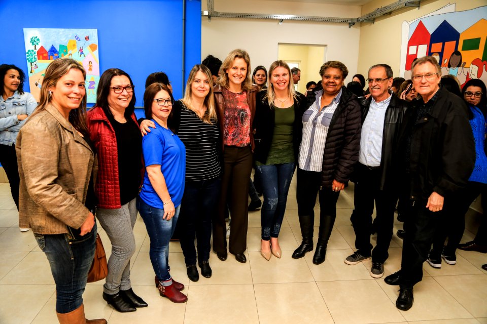 27.09.2018 - Prefeita Paula Mascarenhas e o vice Idemar Barz realizam a inauguração da EMEI Manuel Bandeira - Foto: Gustavo Vara