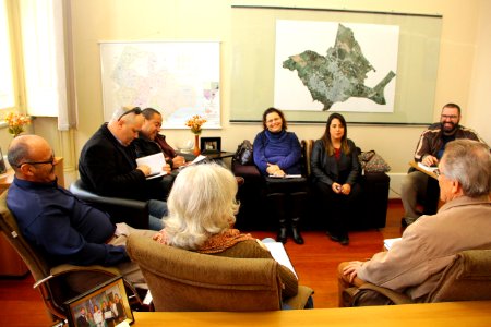 30.07.2018 - Gab Vice Prefeito - Reunião com MTG sobre Semana Farroupilha 2018 - Foto Marcel Avila