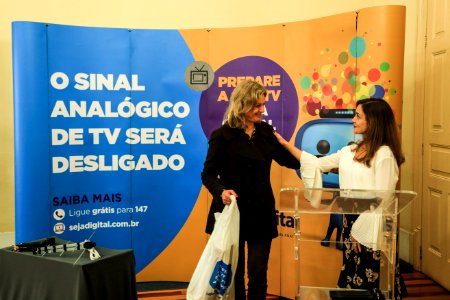 17.09.2018 - Prefeita Paula Mascarenhas no evento  de lançamento Seja Digital, no Salão Nobre do Paço Municipal - Foto: Gustavo Vara