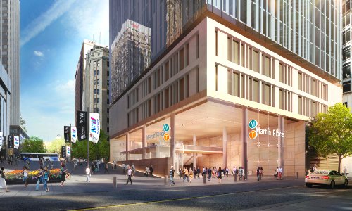 Sydney Metro - Proposed Martin Place Station
