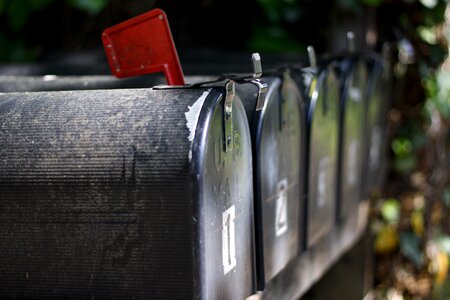 Mailbox hiring gray home