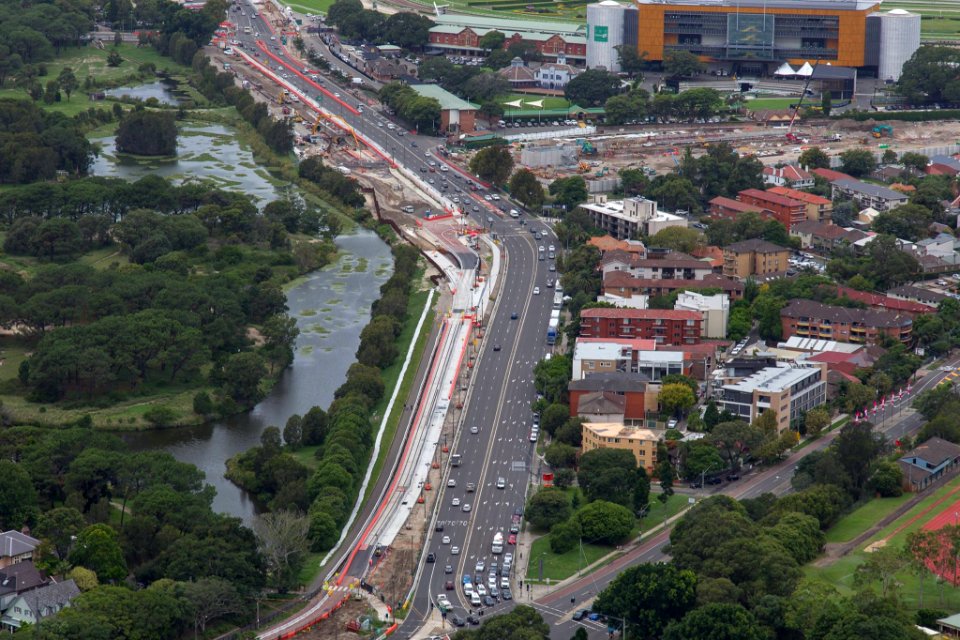 CBD & South East Light Rail - Alison Road from Kensington Junction photo