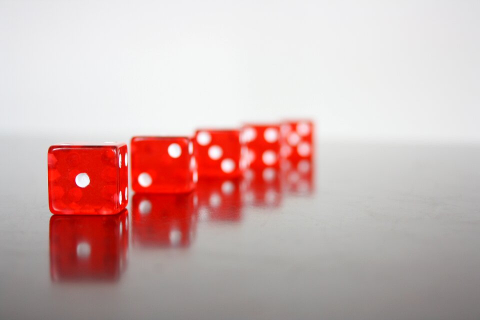 Random luck poker game
