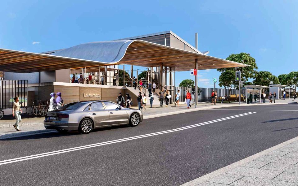 Sydney Metro - CBD & South West - Artists Impression  - Lakemba