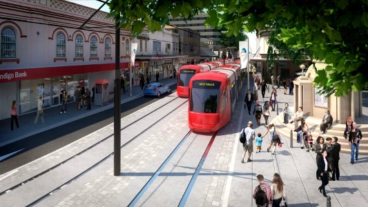 Parramatta Light Rail - CBD - Macquarie Street - Preview photo