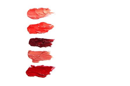 Lips red pink