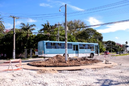 17.04.2018 Obra rotatória Av Brasil com Saturino de Brito - Fotos Gustavo Mansur