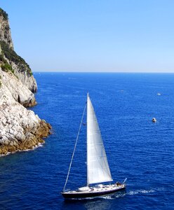 Rock scoglio water photo