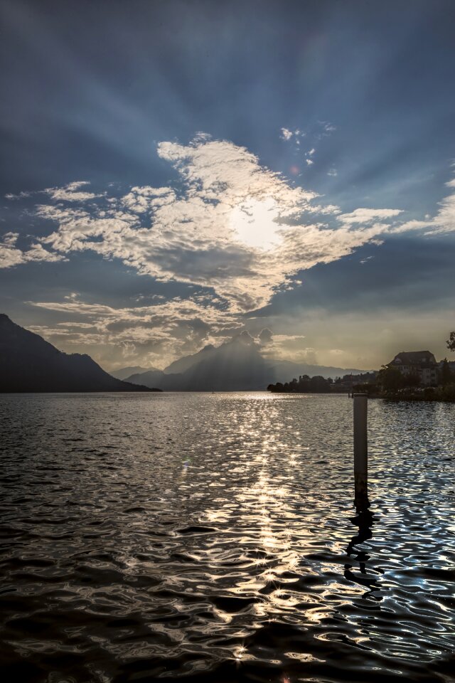 Abendstimmung sunlight atmospheric