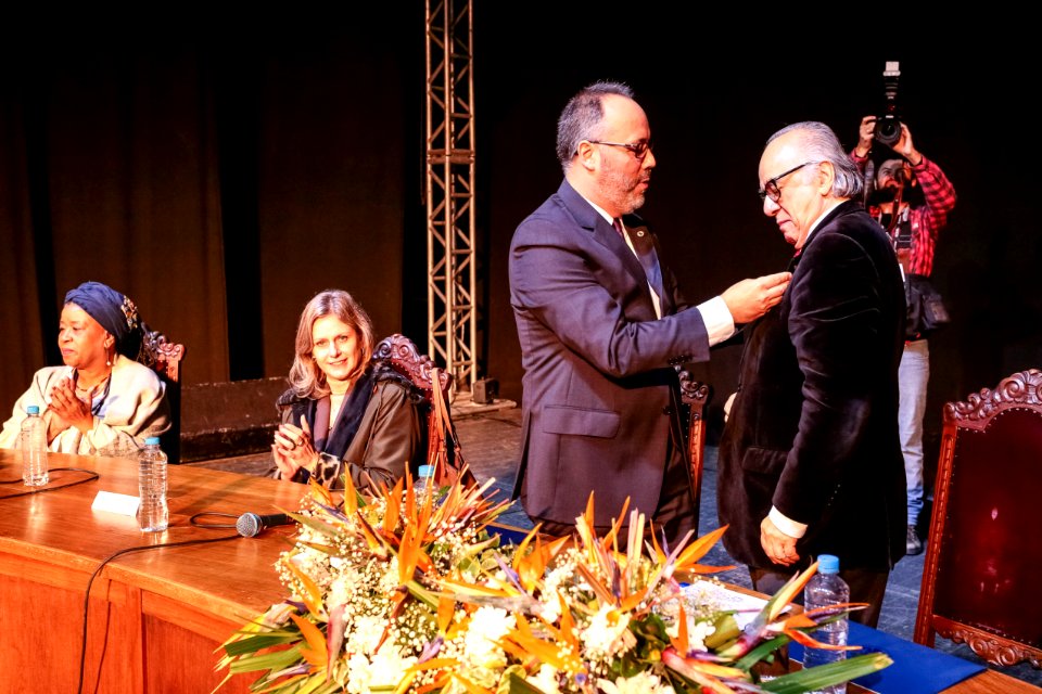 04.06.2018 Entrega  título Doutor Honoris Causa Boaventura de Souza Santos - Fotos Gustavo Mansur