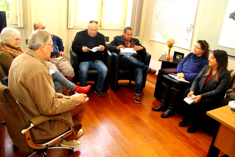 30.07.2018 - Gab Vice Prefeito - Reunião com MTG sobre Semana Farroupilha 2018 - Foto Marcel Avila
