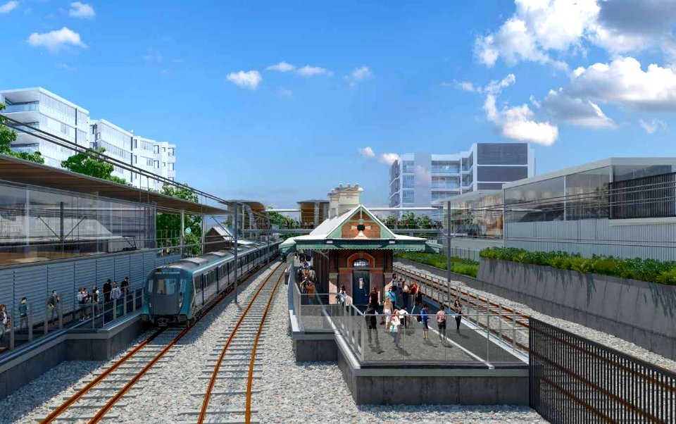 Sydney Metro - CBD & South West - Artists Impression - Canterbury