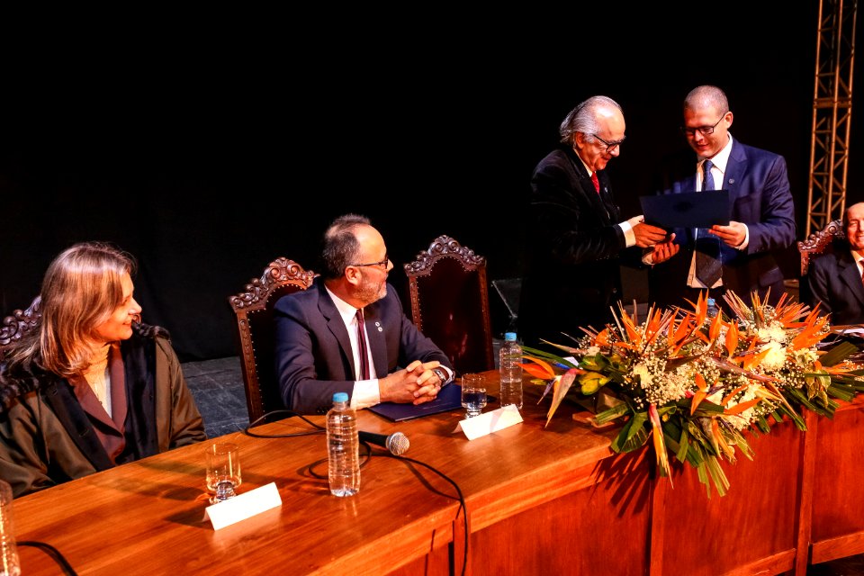 04.06.2018 Entrega  título Doutor Honoris Causa Boaventura de Souza Santos - Fotos Gustavo Mansur