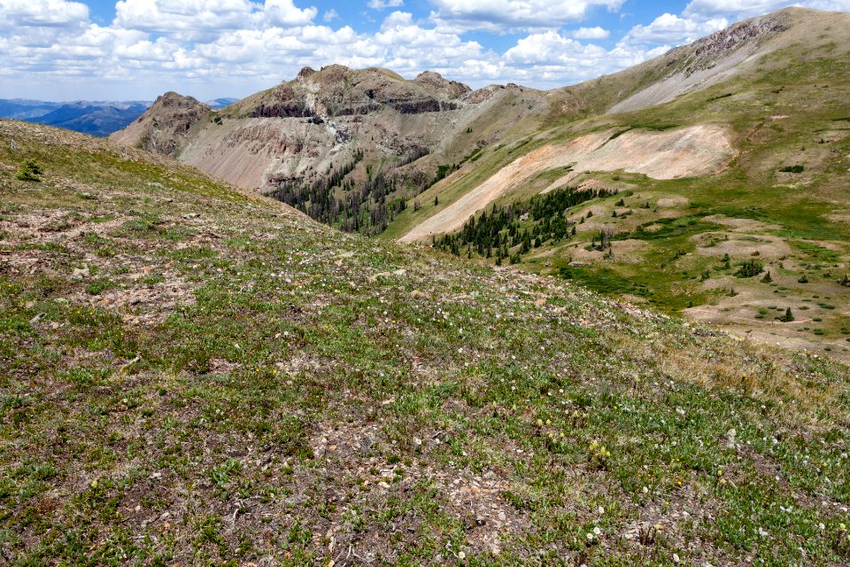 Near the Continental Divide Trail