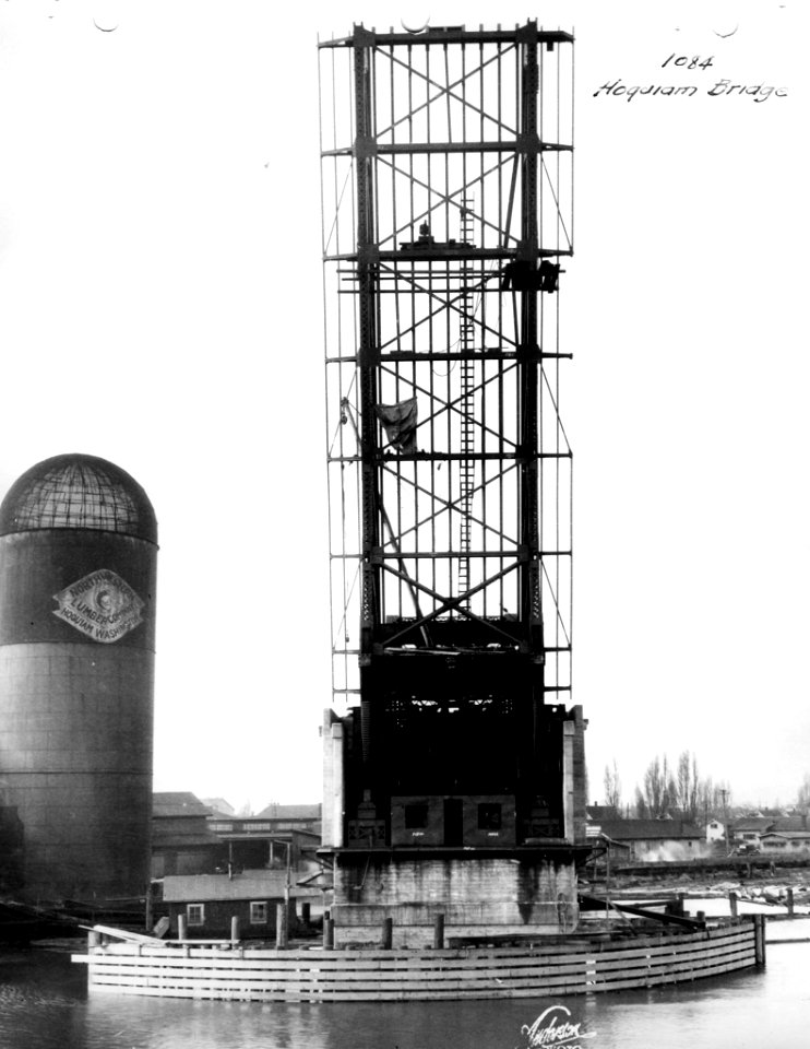 Hoquiam River Bridge Construction