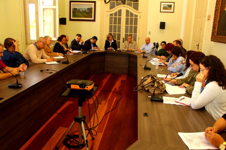 28.05.2018 - Gab Prefeita Reunião com SIMP - Foto Marcel Avila