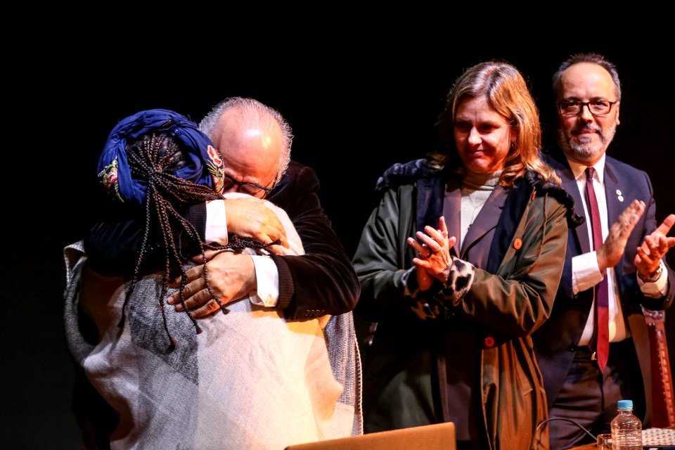 04.06.2018 Entrega  título Doutor Honoris Causa Boaventura de Souza Santos - Fotos Gustavo Mansur