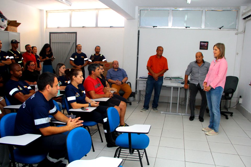 16.03.2018 - Gab Prefeita - Encontro com Agentes de Trânsito - Foto Marcel Avila