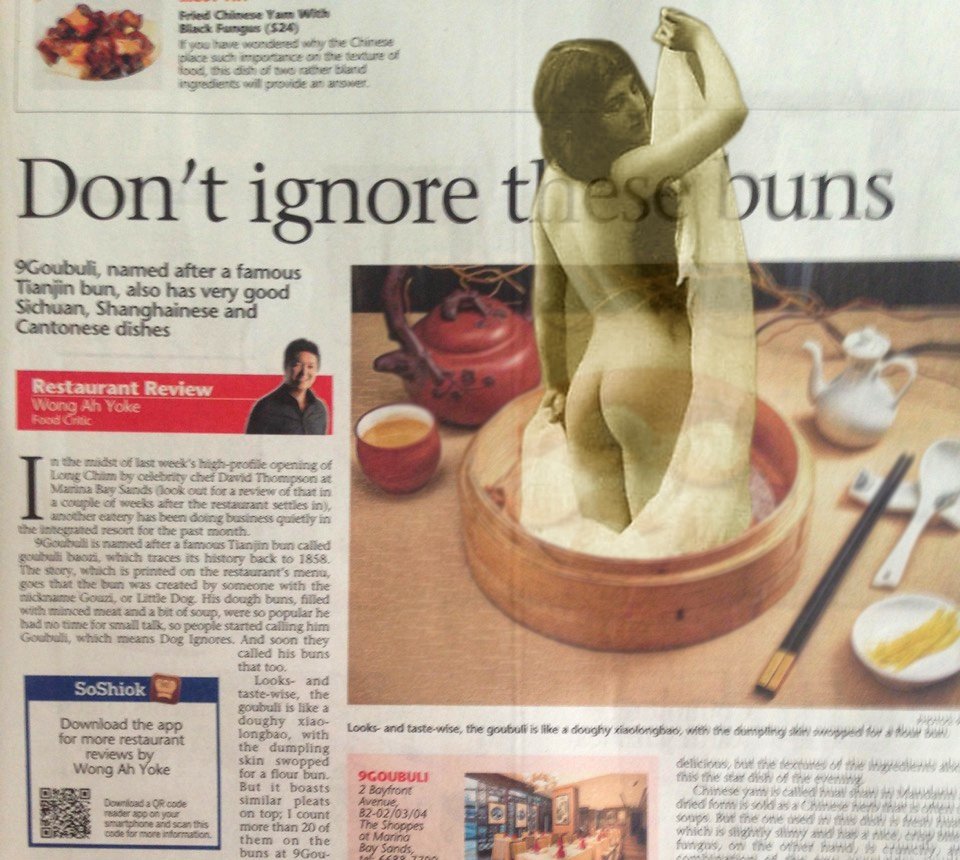 Buns in the news b photo