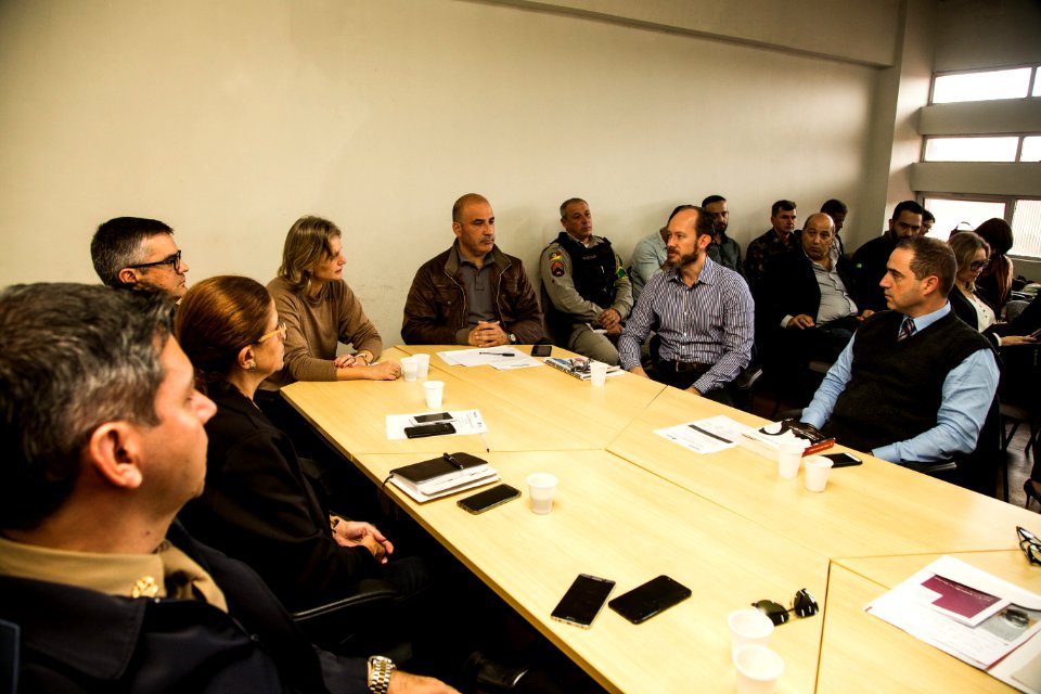 14.05.2019 - Prefeita Paula Mascarenhas em reunião com o GGI -  Foto: Gustavo Vara