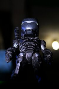Iron man black suit battle suit