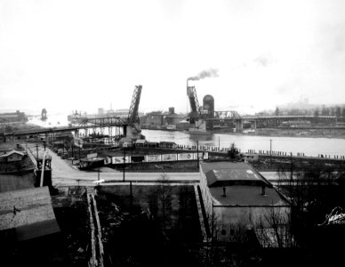 Hoquiam River Bridge Construction