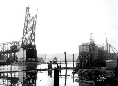 Hoquiam River Bridge Construction