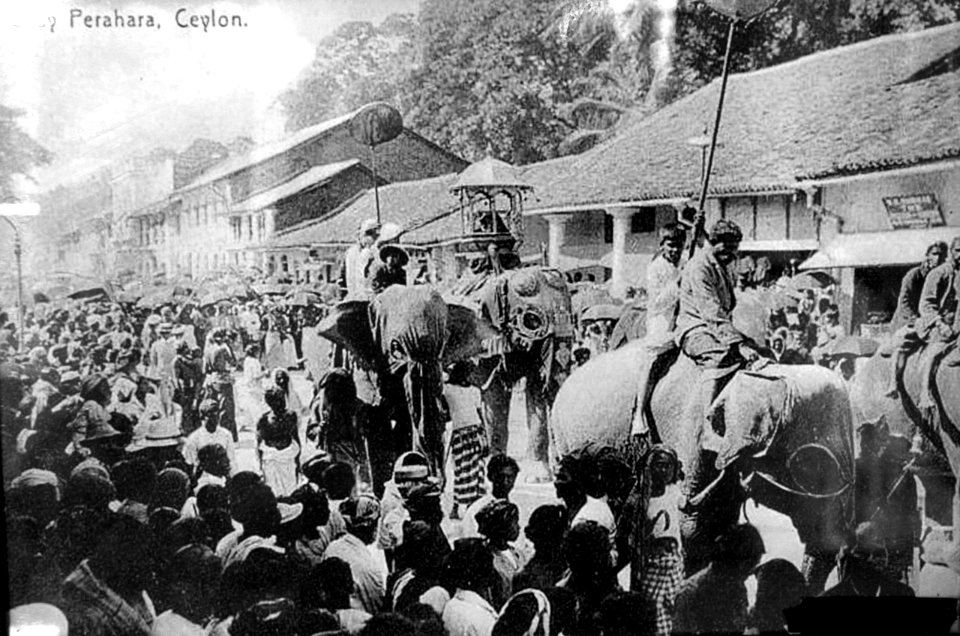 Kandy Sri Lanka historic photo