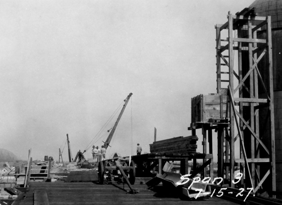 Hoquiam River Bridge Construction
