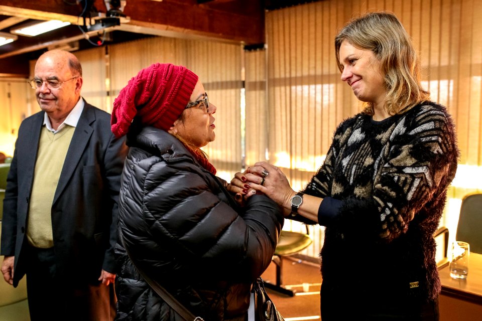18.06.2018 Prefeita Paula palestra na Câmara de Caxias Pacto Pelotas pela Paz - Fotos Gustavo Mansur