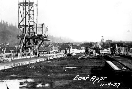 Hoquiam River Bridge Construction