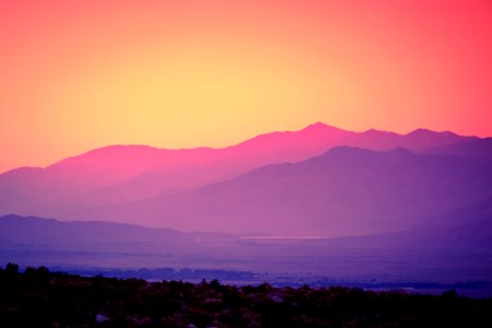 Lone Pine Sunset photo