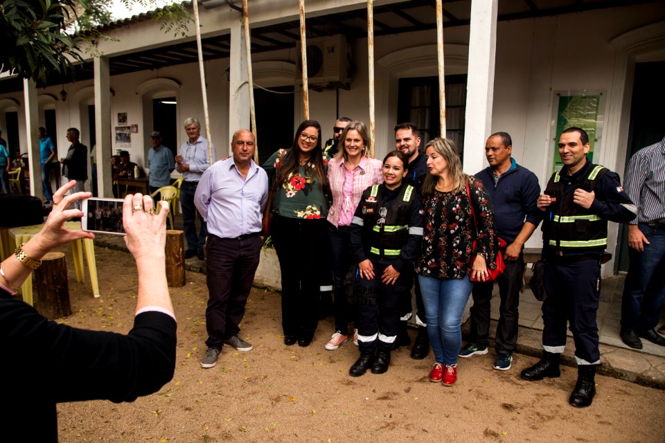 30.04.2019 - Prefeita Paula Mascarenhas e o vice Idemar Barz realizam a apresentação do novo sistema de transporte rural - Foto: Gustavo Vara