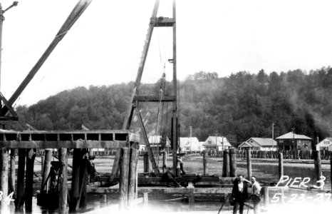 Hoquiam River Bridge Construction
