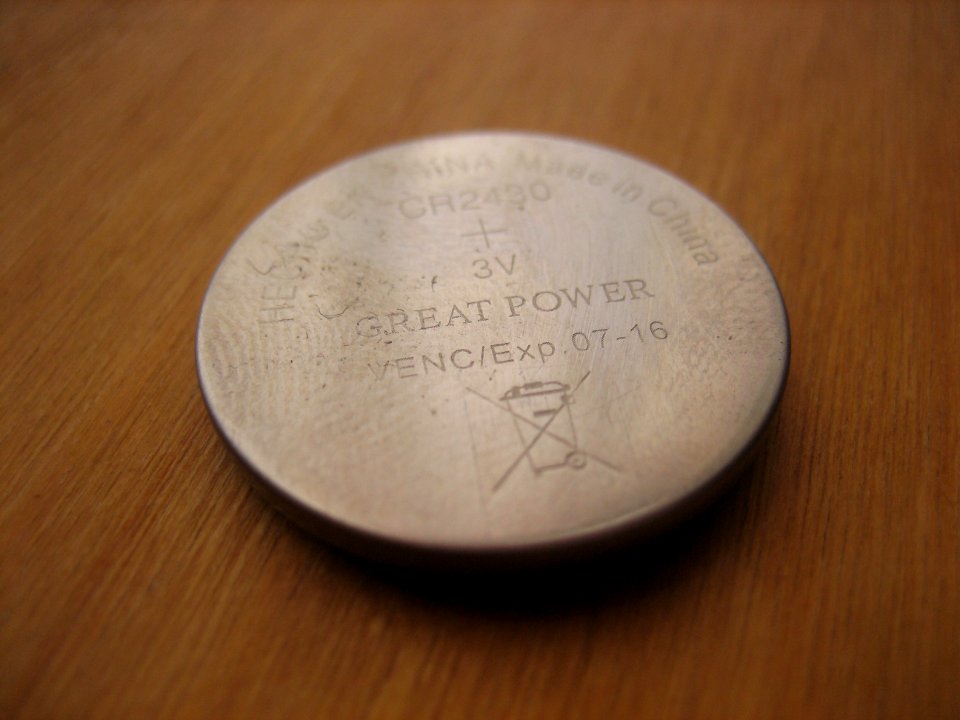 Button Cell Battery Data