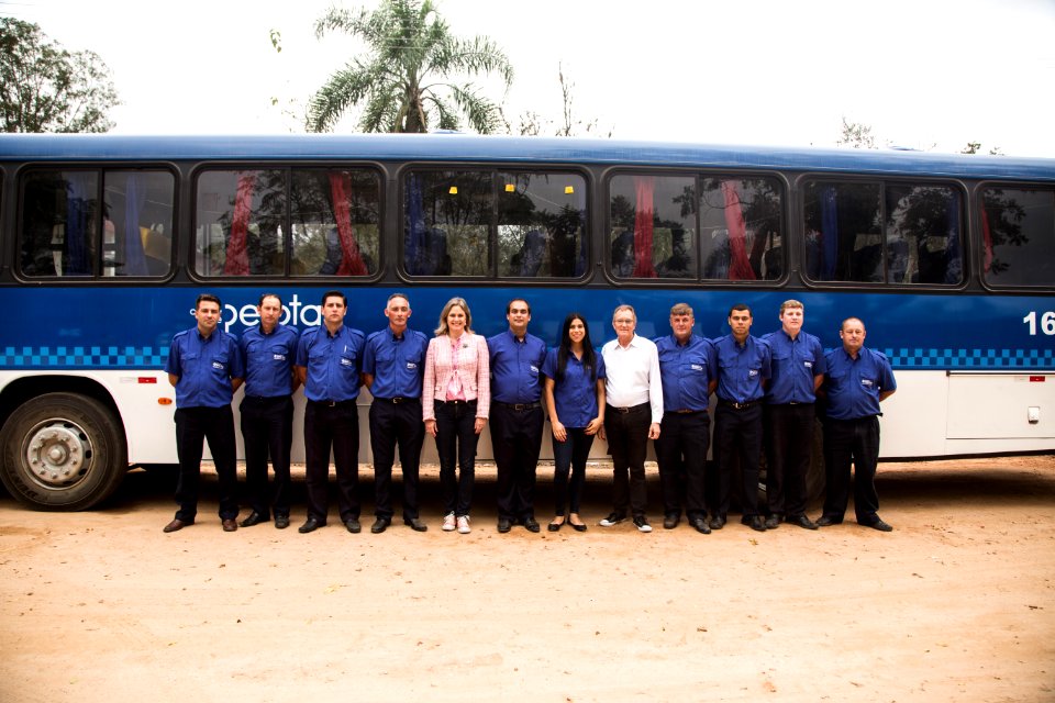 30.04.2019 - Prefeita Paula Mascarenhas e o vice Idemar Barz realizam a apresentação do novo sistema de transporte rural - Foto: Gustavo Vara