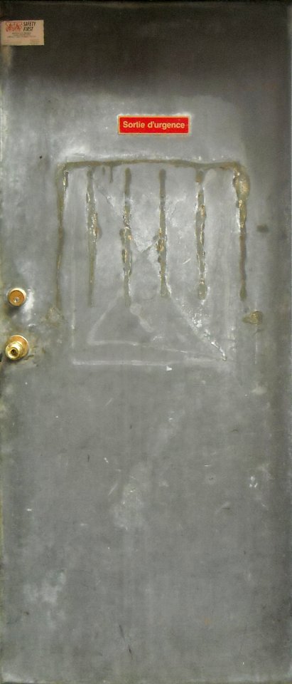 French Metal Door - cut