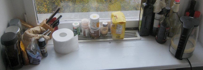 Foodstuffs in my kitchen